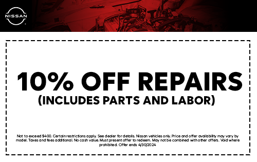 10% Off Repairs